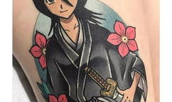 纹身漫画人物,刻画个性与自由的独特符号